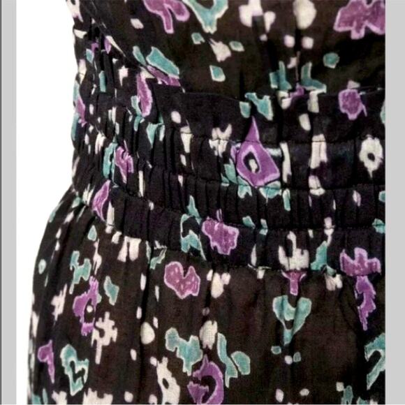 EUC ISABEL MARANT ETOILE Timea Jumpsuit Romper size 34 floral - Picture 4 of 12